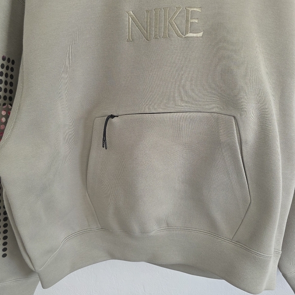 Nike Mens Tech Fleece Hoodie Oversized Fit Sweatshirt HJ0683-320 Size Small NEW - Picture 3 of 11